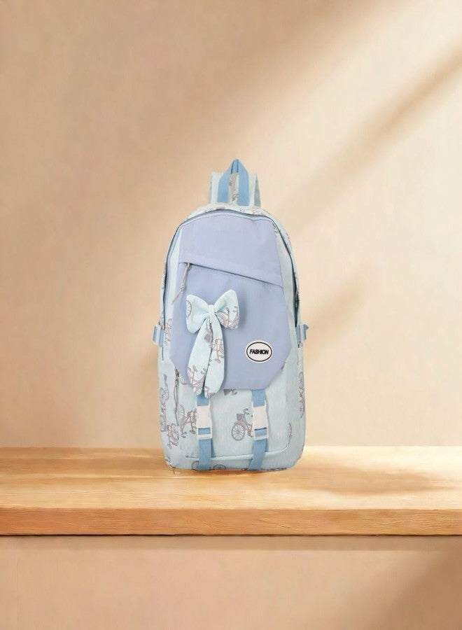Areo Bag - 25 Litre Water resistant School Backpack Bags for Girl - Large 17 Inch Laptop Bag for Girls 12+ Years, College Bag for Girls, Women, Ideal for Office, Travel, School, College (GREY) - Image 5